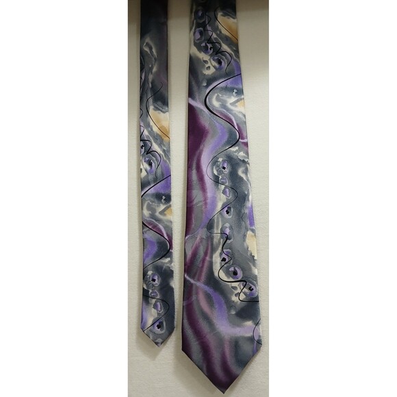 J Garcia Creme de Menthe Hangover Collection Fifty-Five 100% Silk Tie Men's Mint - Picture 2 of 7